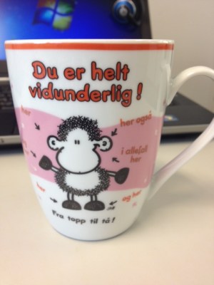 du er helt vidunderlig