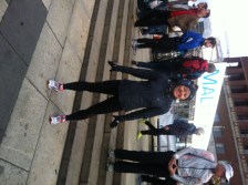 Gleder meg til løpet! Adrenalinen ligger i luften på hele Rådhusplassen!