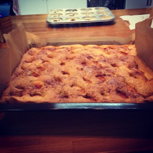 Gluten og melkefri eplekake