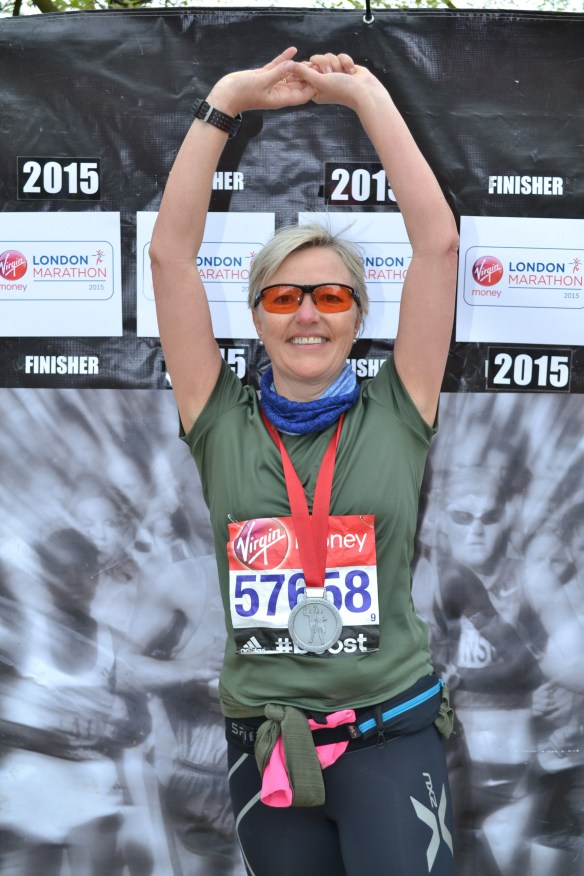 Stolt og glad for å ha gjennomført løpet!