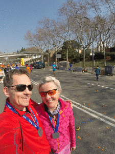 Medaljen på plass! Fotograf: Sigurd Hetland