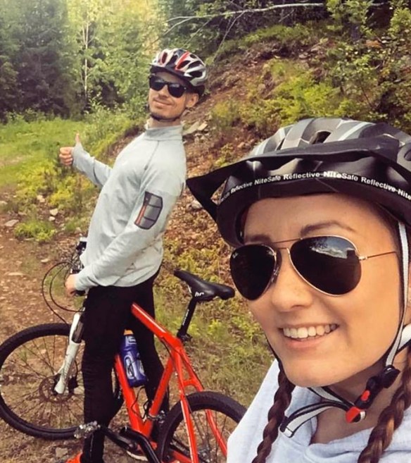 Andrea og Bjørnar løper 10 km I Stavanger og halvmaraton I Oslo, hennes første! 